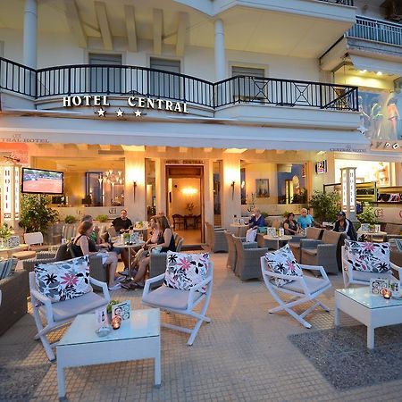 Central Hotel Paralía Dış mekan fotoğraf