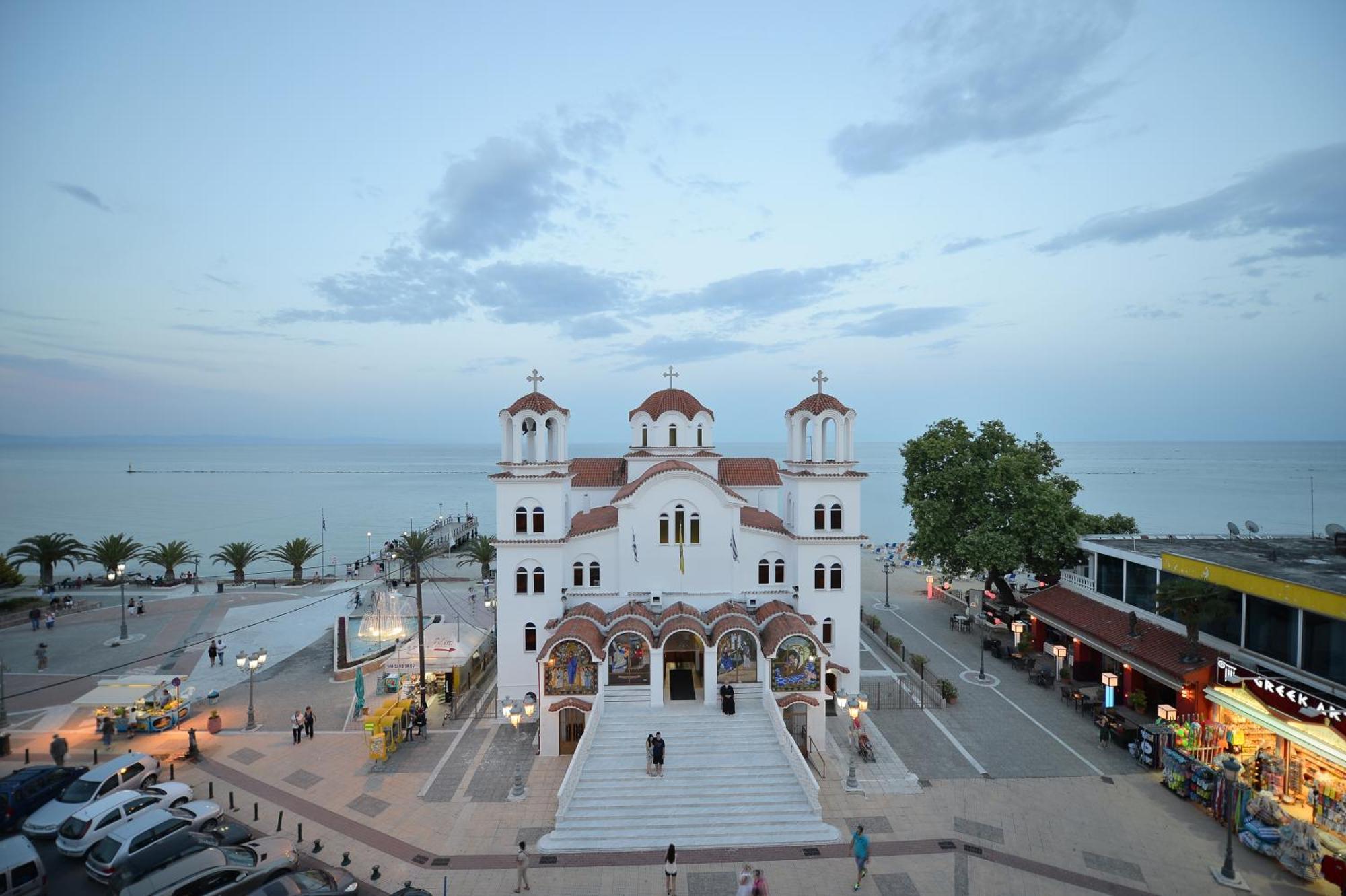 Central Hotel Paralía Dış mekan fotoğraf