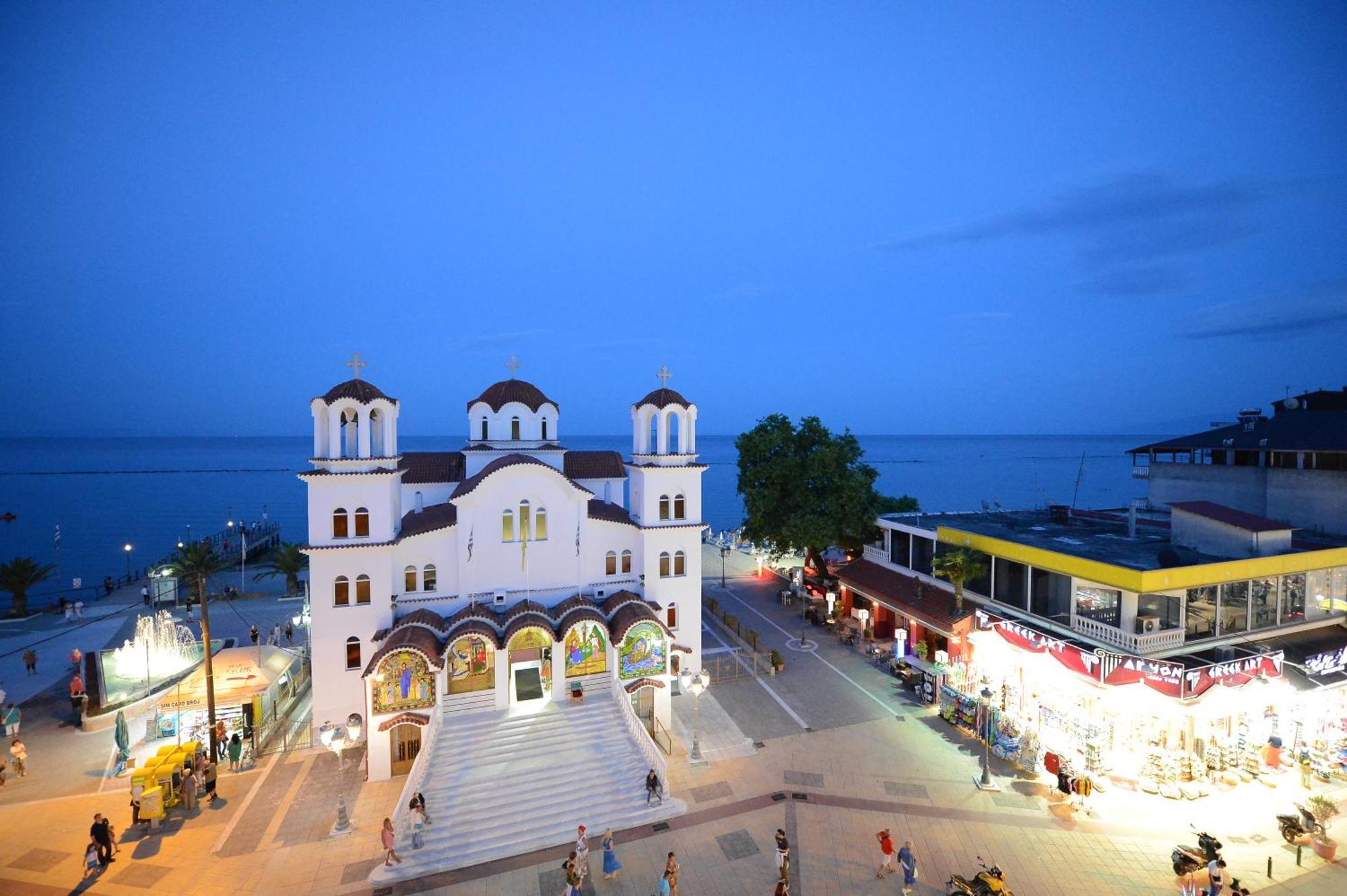 Central Hotel Paralía Dış mekan fotoğraf