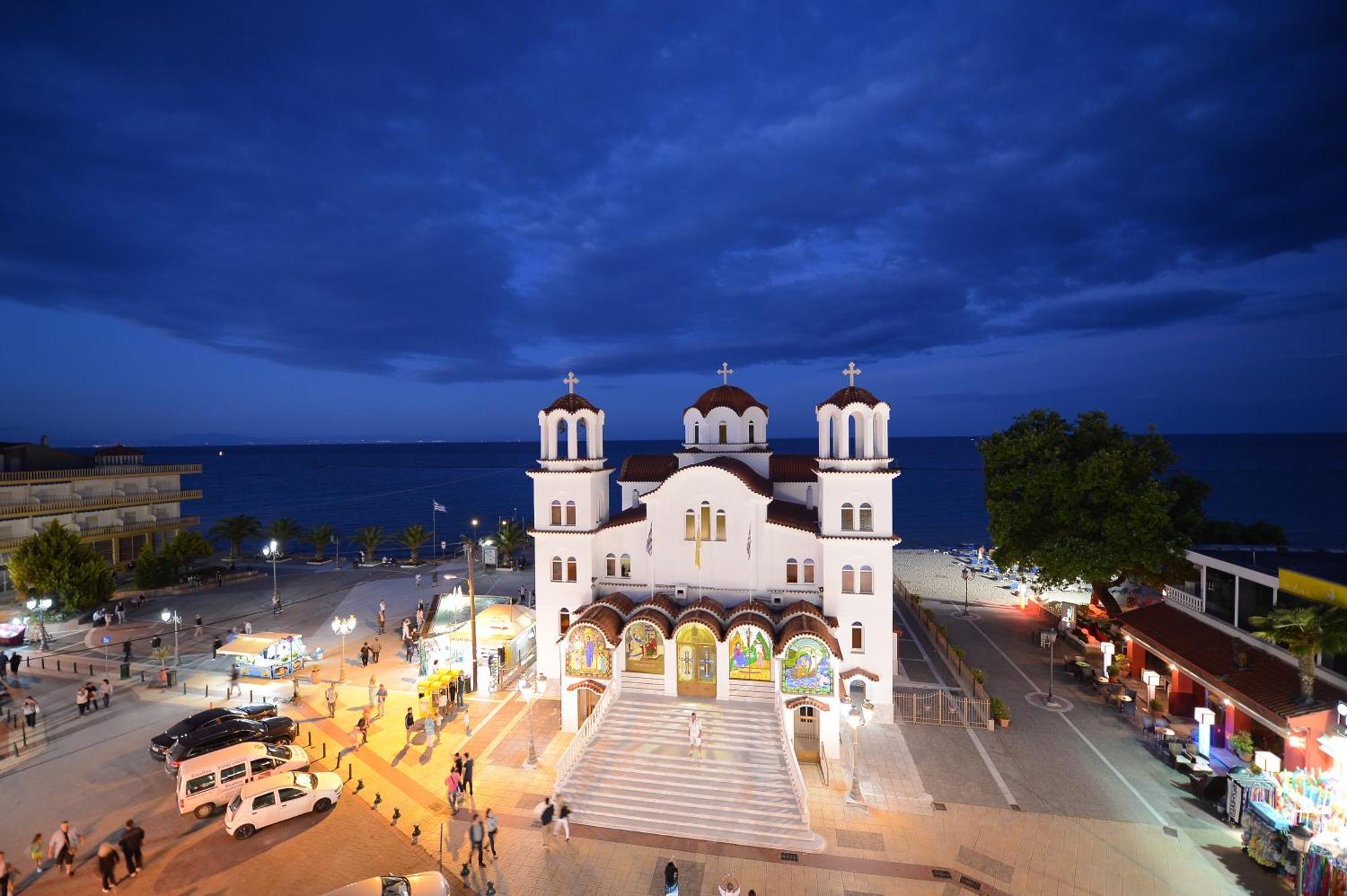 Central Hotel Paralía Dış mekan fotoğraf